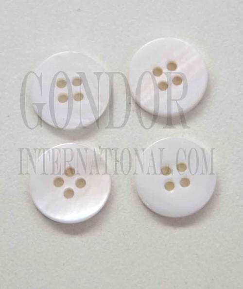 1pc Fresh Water Pearl button 4H 24Lx2mm