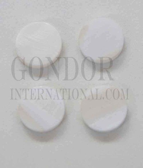 1pc Fresh Water Pearl button blanks 18Lx2mm