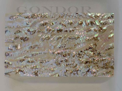 1pc Green abalone light laminated sheet 135x235x1.5mm