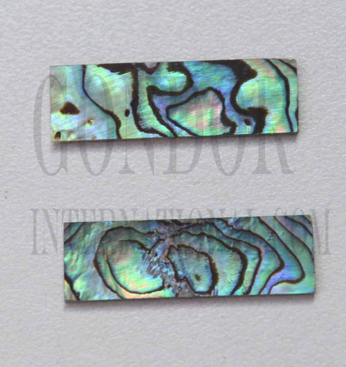 1pc Paua blanks 8x30x1mm