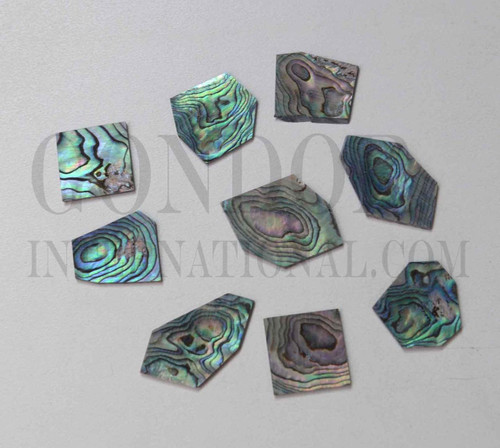 1oz Paua blanks mix size 1.3mm