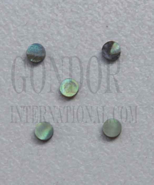 1pc Paua dots 1.5x1.3mm