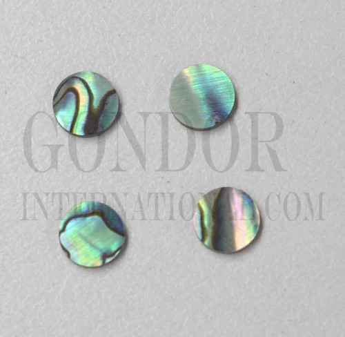 1pc Paua dots 10x1.3mm