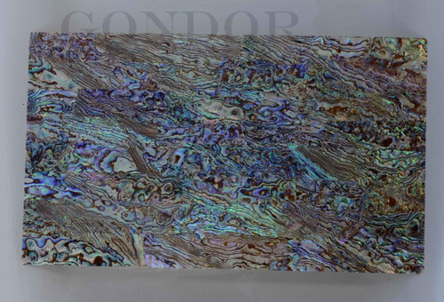 1pc Paua laminated sheets B 135x235x2mm