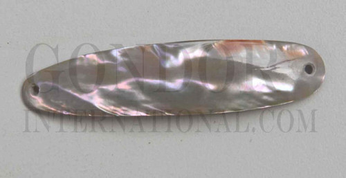 1pc Red abalone fishing lures with holes 19 x 85-90mm