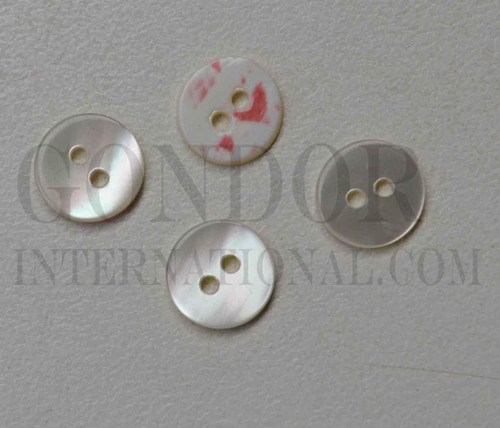 1pc Trochus buttons 2H 16Lx1.8mm