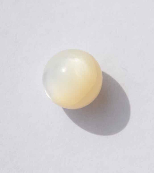 1pc White MOP beads 13.5mm