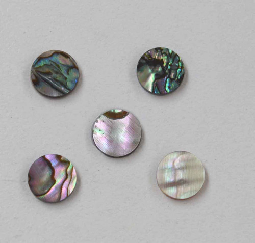 1pc Green ab dots 9.5x1.3mm