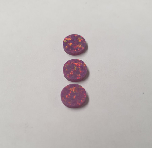 1pc Opal dots OP76 6.35 x 1.3mm