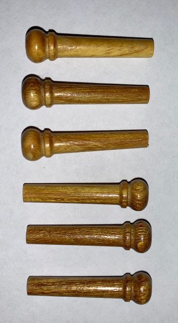 1 set Guitar bridge pins Size 1 Mulberry