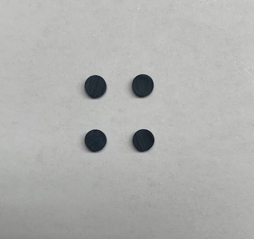 1pc Onyx SONYX reconstituted stone dots 2 x 1.3mm