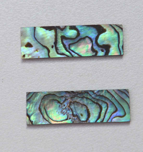 1pc Paua blanks B grade 12x35x2mm