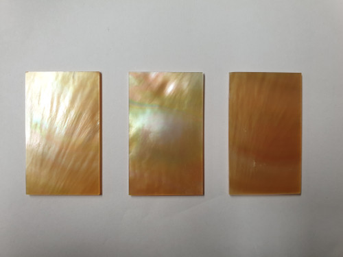 1 oz inlay material gold mother of pearl shell blanks 0.004 