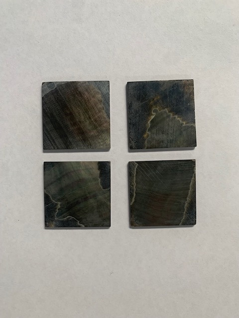 1pc Black MOP blanks B grade 30x30x1.6mm