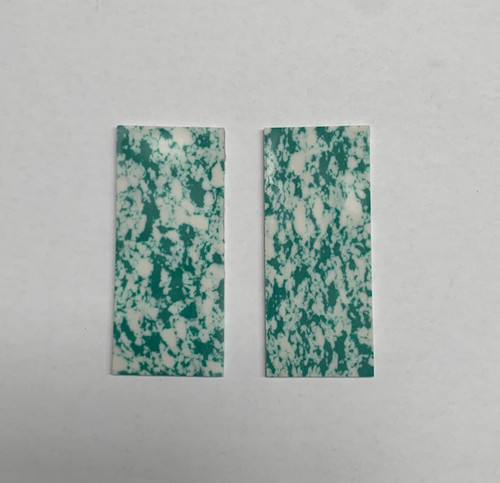 1pc Agate Tree H069 artificial stone blanks 30 x 70 x 1.5mm