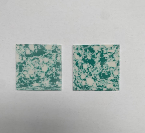 1pc Agate Tree H069 artificial stone blanks 50 x 50 x 1.5mm