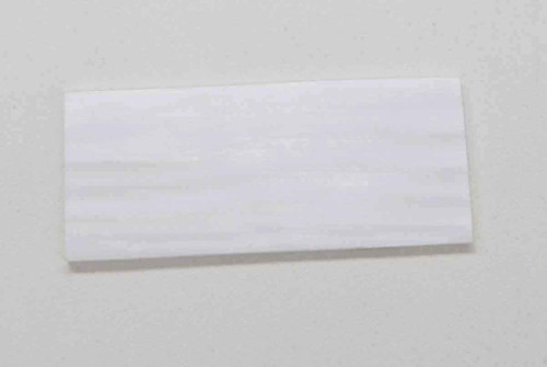 Fresh water Pearl flat inlay blanks size 22mm width x 42mm length x 1.3mm (0.05") thickness A grade.