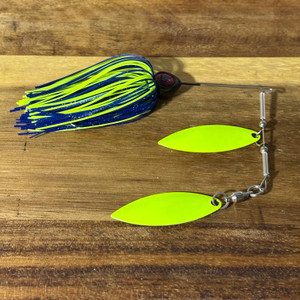 1/2 oz Blue Chartreuse Spinnerbait