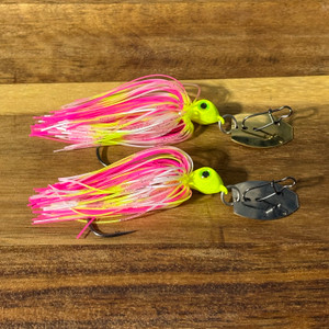 1/2 oz Pair of Pink Lemonade Bladed Jigs