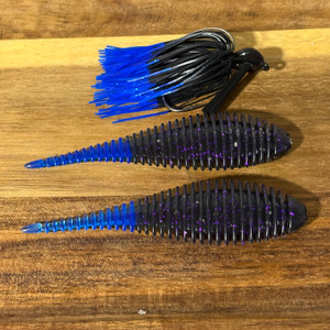 1/2 oz Flippin Jig and 12 Gilley Gliders