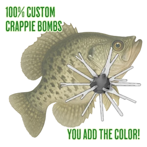 Blind Squirrel Baits Fully Custom 1.5" Crappie Bomb