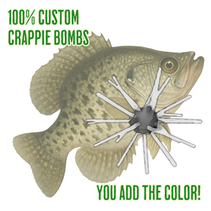 Blind Squirrel Baits Fully Custom 1.5" Crappie URCHIN