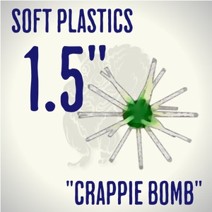 Blind Squirrel Baits 1.5" Crappie Bomb (8 pack)