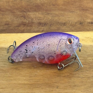 Purple Splatter Wake Bait