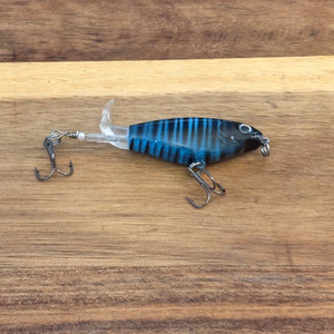 Blind Squirrel Baits custom painted mini plopper