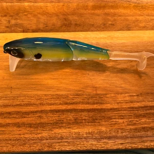 Blind Squirrel Baits 6.5 inch soft tail glide bait