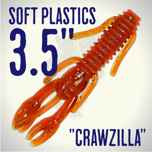 Squirrel Baits Crawzilla Soft Plastic Creature Bait Squirrel Baits Crawzilla Soft Plastic Creature Bait