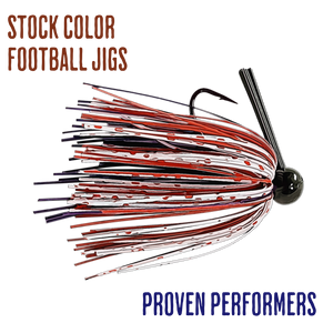 Blind Squirrel Baits Stock Color Performance Football Head Jigs Blind Squirrel Baits Stock Color Performance Football Head Jigs