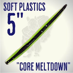 Blind Squirrel Baits 5" "Core Meltdown" Stick Bait Blind Squirrel Baits 5" "Core Meltdown" Stick Bait