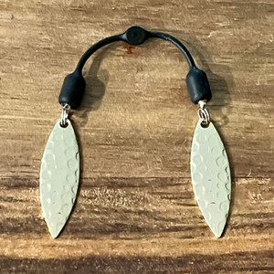 Hammered Gold Double Willow Trailer Blade Harness