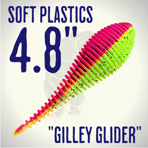 Blind Squirrel Baits 4.8" "Gilley Glider" Soft Plastic Creature Bait Blind Squirrel Baits 4.8" "Gilley Glider" Soft Plastic Creature Bait