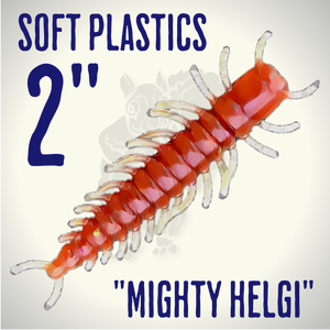 Blind Squirrel Baits 2" "Mighty Helgi" Crappie and Panfish Hellgrammite Blind Squirrel Baits 2" "Mighty Helgi" Crappie and Panfish Hellgrammite