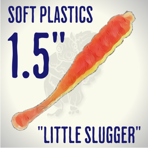 Blind Squirrel Baits 1.5" "Little Slugger" Crappie and Panfish Bait Blind Squirrel Baits 1.5" "Little Slugger" Crappie and Panfish Bait