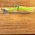 Blind Squirrel Baits custom painted 6.5 inch rainbow trout glide bait