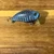 Blind Squirrel Baits hand painted "lazy blue" wakebait.