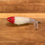 Blind Squirrel Baits topwater plopper in red and white