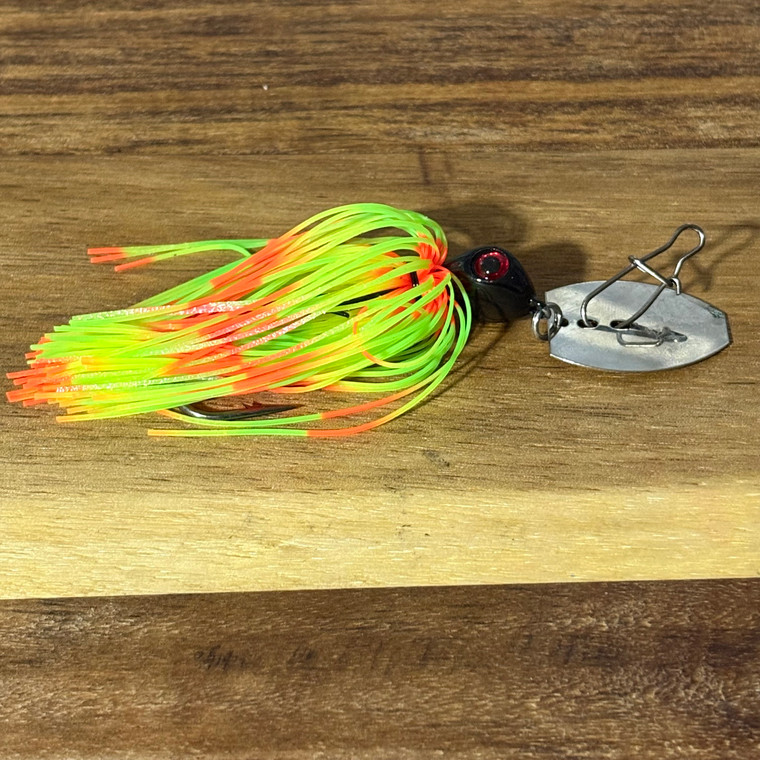 1/2 oz bladed jig black head