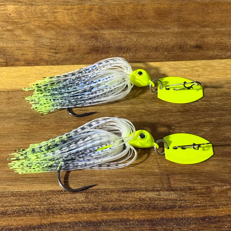 1/2 oz and 3/8 oz Bladed Jig Pair