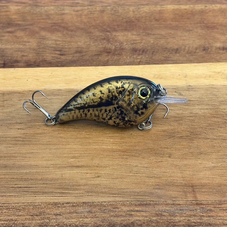Blind Squirrel Baits custom painted flat sided crankbait