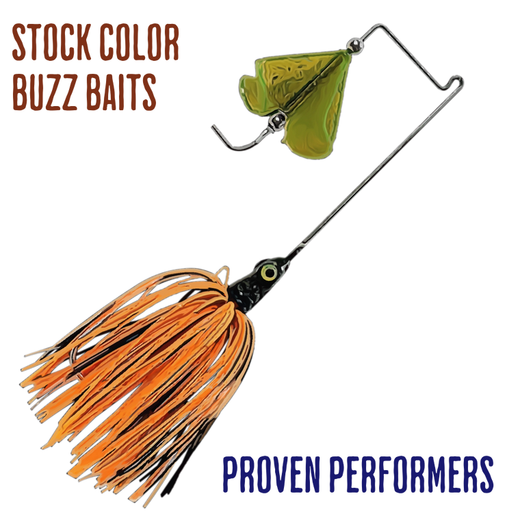 Blind Squirrel Baits Stock Color Buzz Bait