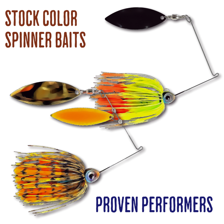 Blind Squirrel Baits Stock Color Spinner Baits Blind Squirrel Baits Stock Color Spinner Baits