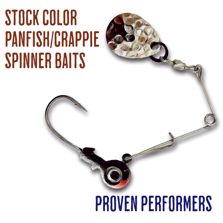 Blind Squirrel Baits 1/8 oz Panfish Spinner Bait Blind Squirrel Baits 1/8 oz Panfish Spinner Bait