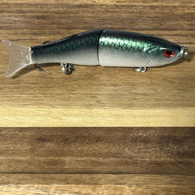4 inch minnow glide (emerald green)
