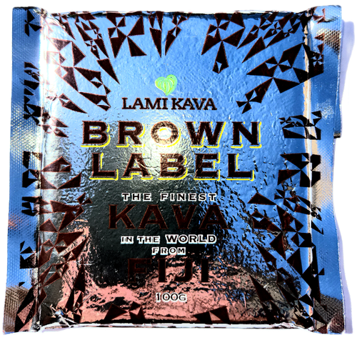Lami brown label kava. 100 gram packet