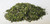A pile aloft crushed kratom leaves