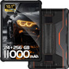 OUKITEL RT9 Rugged Tablet 10.1-inch 2K 11000mAh Big Battery 16MP Camera Android 14 (6GB+256GB)